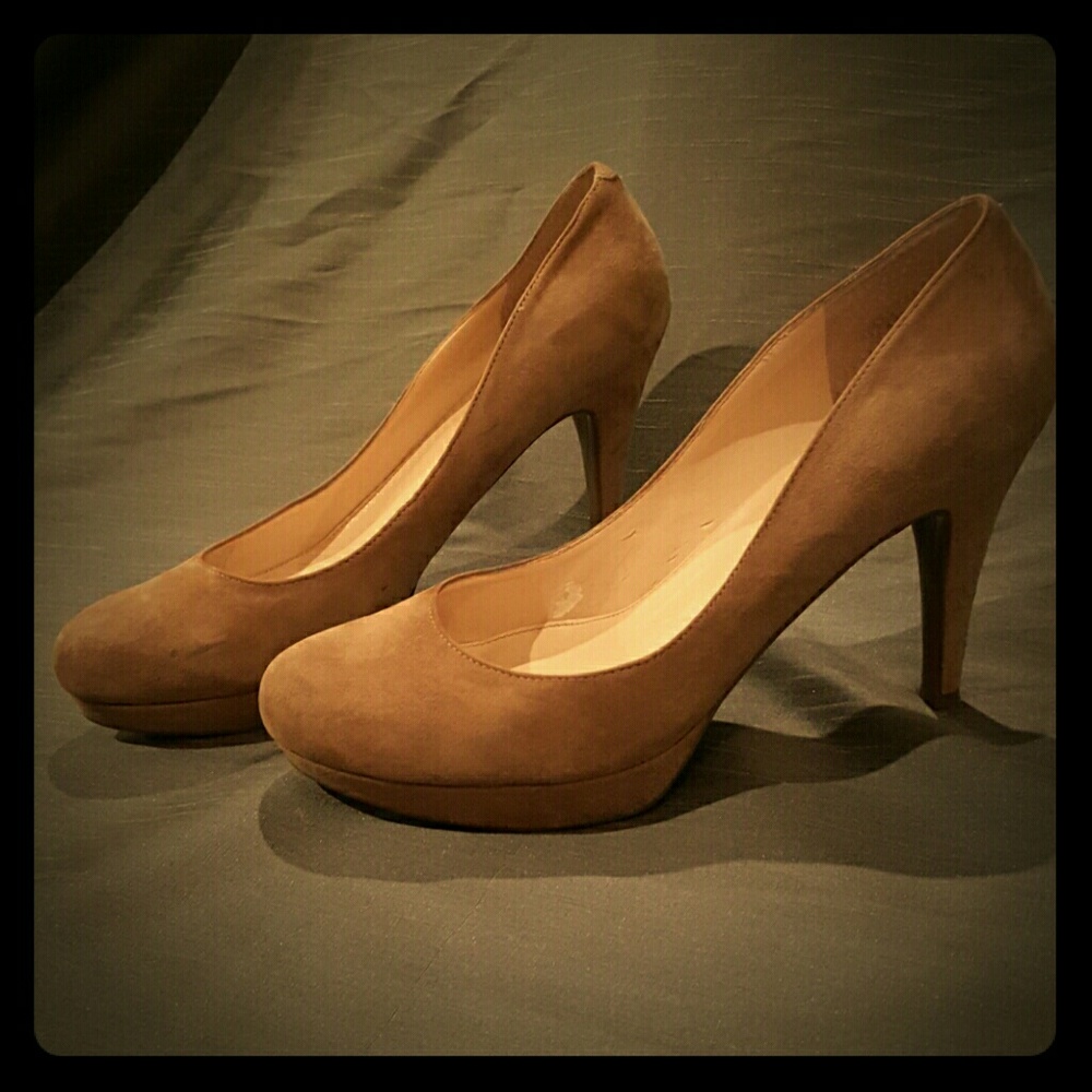 Marc Fisher Suede Platform High Heels